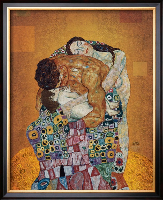 The Family - Gustav Klimt Paintings